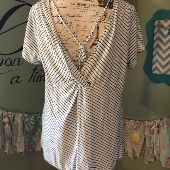 Anthropologie Maeve open back top medium - Picture 2 of 8